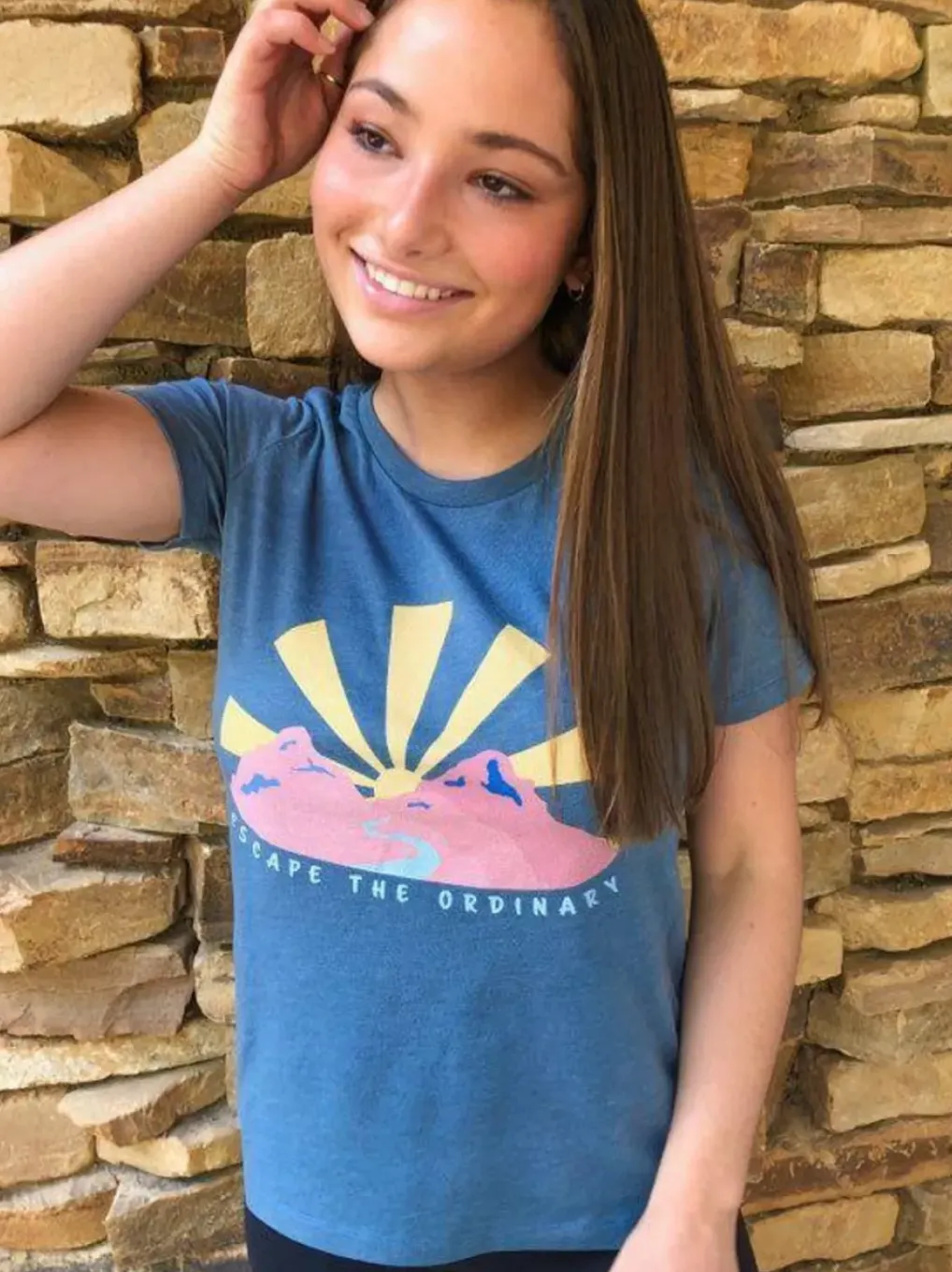 Fashion Nayked Apparel Women'S Ridiculously Soft Midweight Graphic Tee | Escape The Ordinary