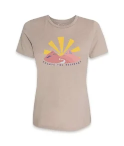 Fashion Nayked Apparel Women'S Ridiculously Soft Midweight Graphic Tee | Escape The Ordinary