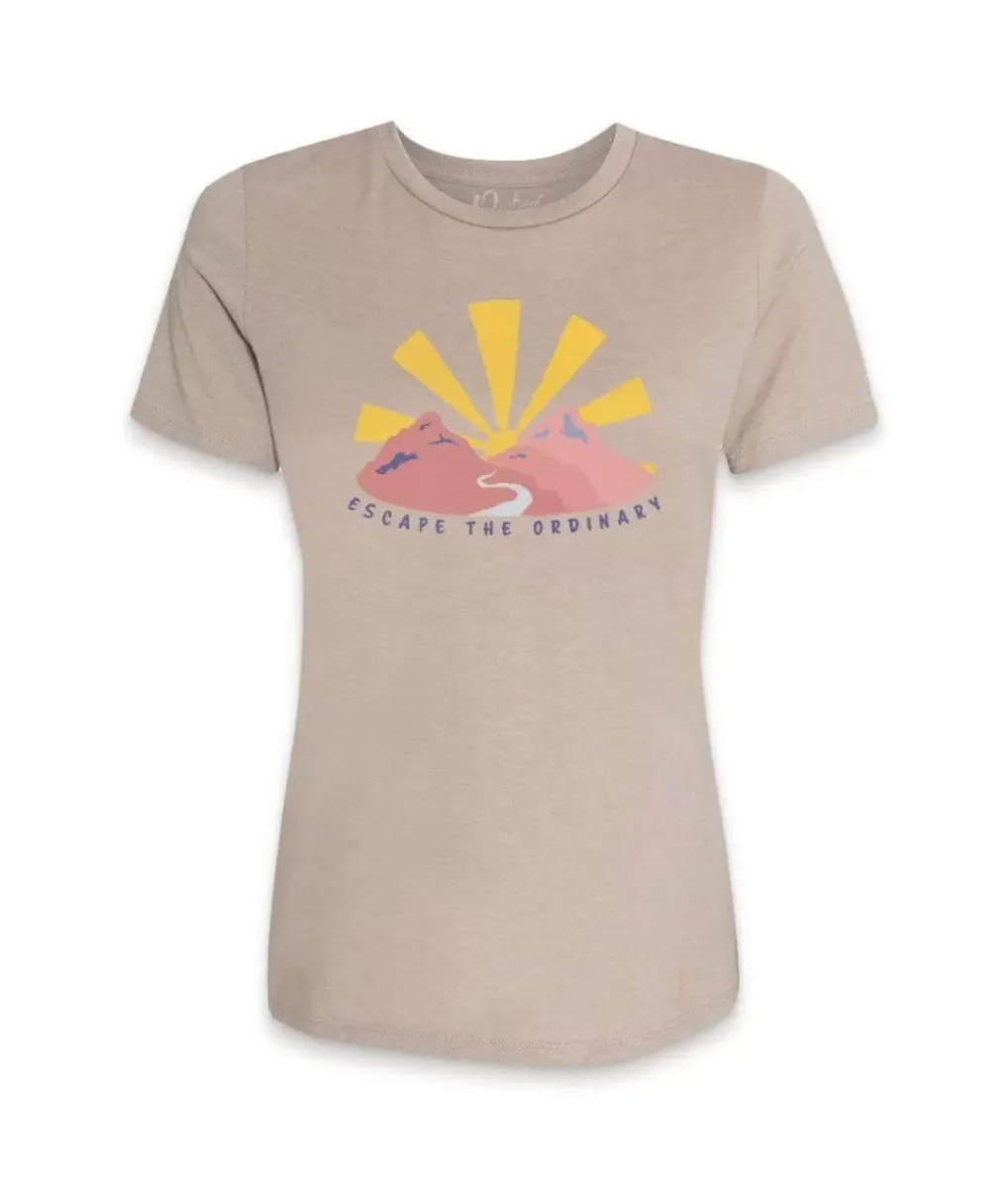 Fashion Nayked Apparel Women'S Ridiculously Soft Midweight Graphic Tee | Escape The Ordinary