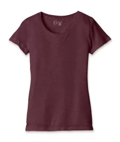 Clearance Nayked Apparel Women'S Ridiculously Soft Lightweight Scoop-Neck T-Shirt