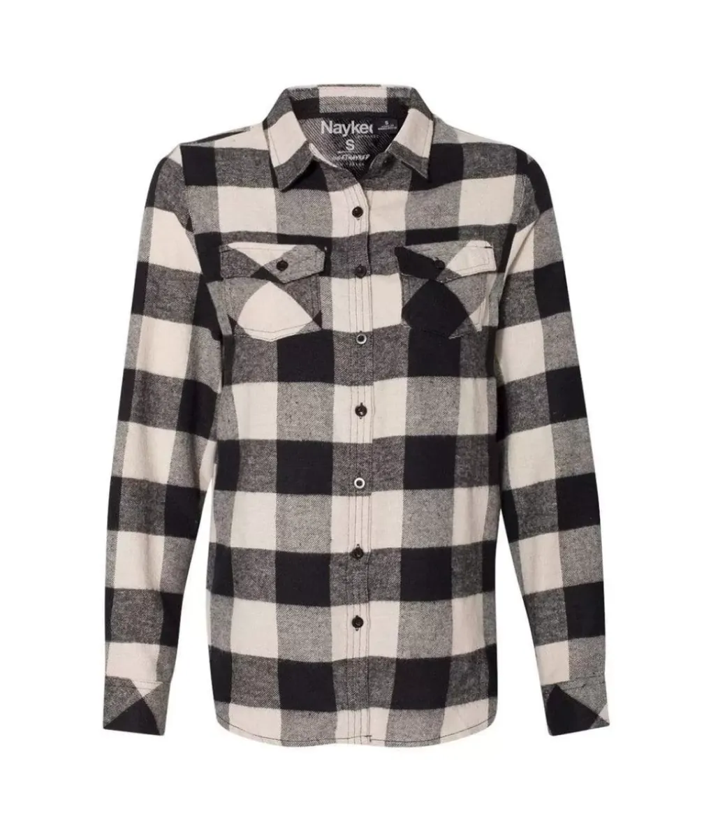 Outlet Nayked Apparel Women'S Ridiculously Soft Flannel Boyfriend Shirt