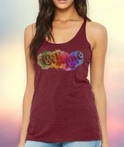 Online Nayked Apparel Women'S Ridiculously Soft Lightweight Graphic Racerback Tank | Love Is Love