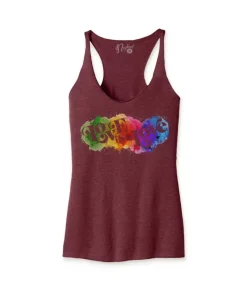Online Nayked Apparel Women'S Ridiculously Soft Lightweight Graphic Racerback Tank | Love Is Love