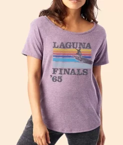 Sale Nayked Apparel Women'S Ridiculously Soft Graphic Vintage Oversized Tee | Laguna Finals