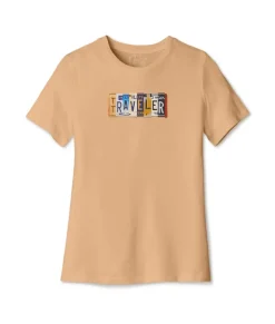 Online Nayked Apparel Women'S Ridiculously Soft Cotton Graphic Tee | Traveler