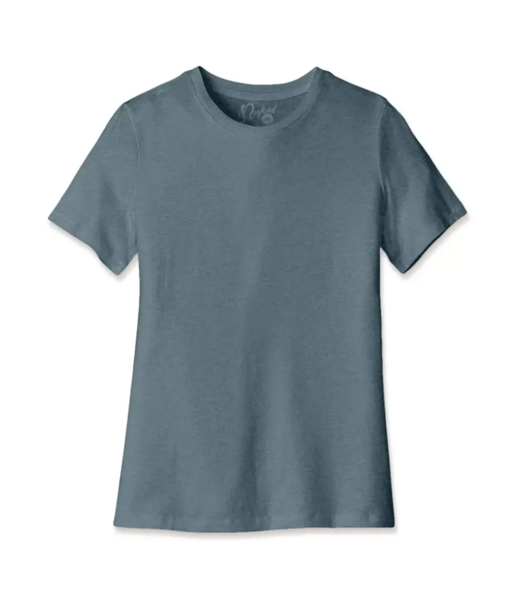 Sale Nayked Apparel Women'S Ridiculously Soft Relaxed Fit Midweight T-Shirt