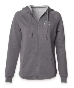 New Nayked Apparel Women'S Ridiculously Soft Washed Full-Zip Graphic Hoodie | Empowered Women