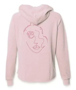 New Nayked Apparel Women'S Ridiculously Soft Washed Full-Zip Graphic Hoodie | Empowered Women