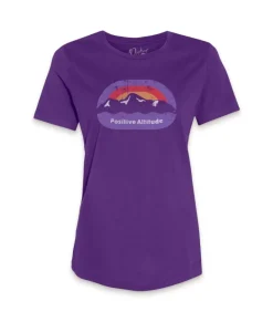 Hot Nayked Apparel Women'S Ridiculously Soft 100% Cotton Graphic Tee | Positive Altitude