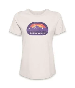 Hot Nayked Apparel Women'S Ridiculously Soft 100% Cotton Graphic Tee | Positive Altitude