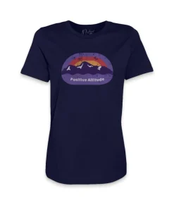 Hot Nayked Apparel Women'S Ridiculously Soft 100% Cotton Graphic Tee | Positive Altitude