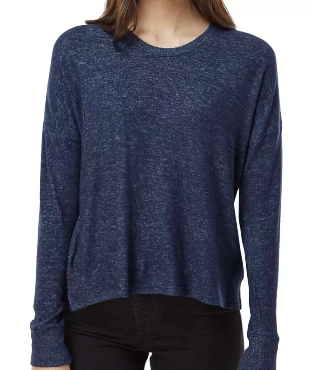 Clearance Nayked Apparel Women'S Ridiculously Soft Cuddle Fleece Boxy Pullover