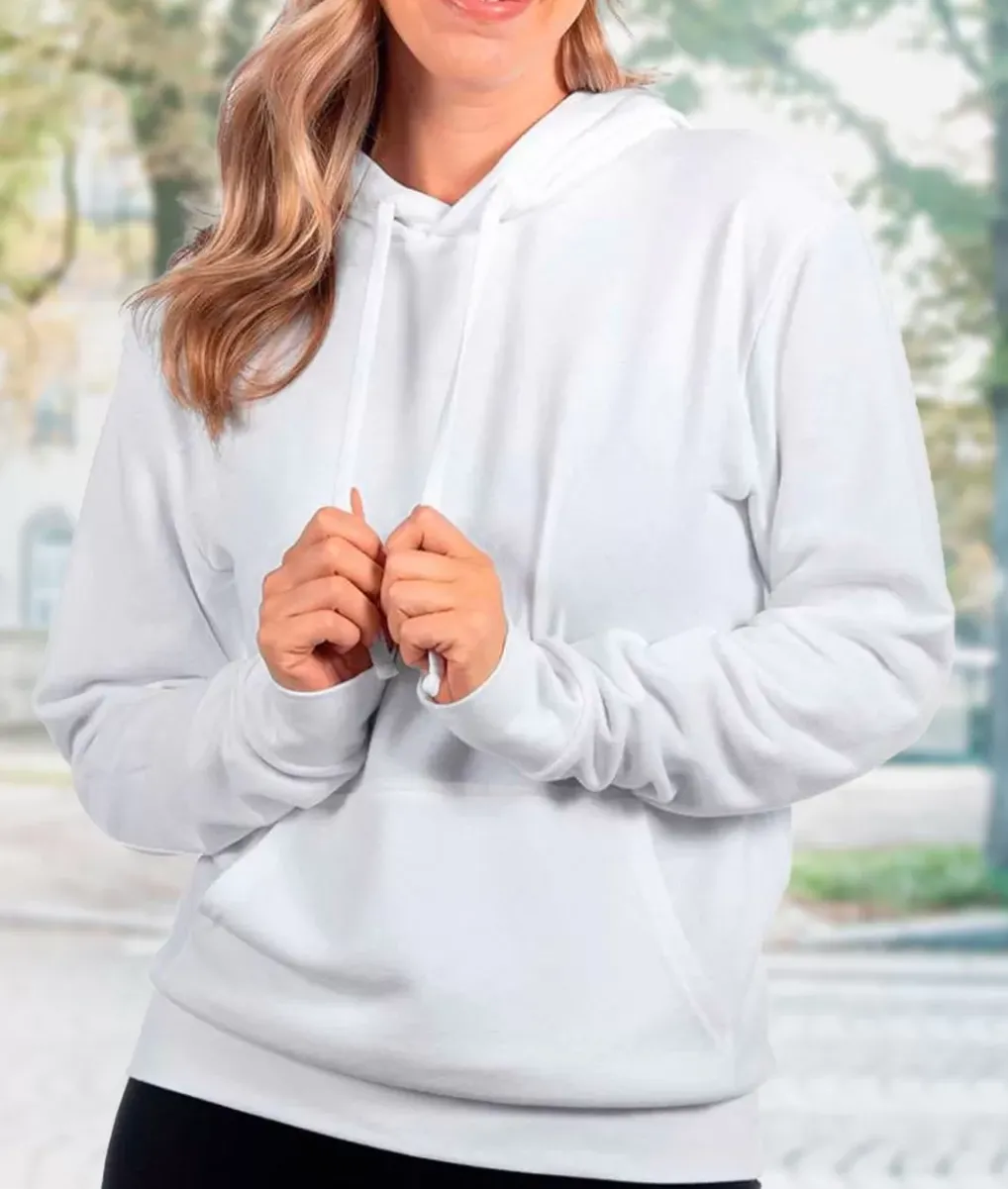 New Nayked Apparel Women'S Ridiculously Soft Sueded French Terry Pullover Hoodie