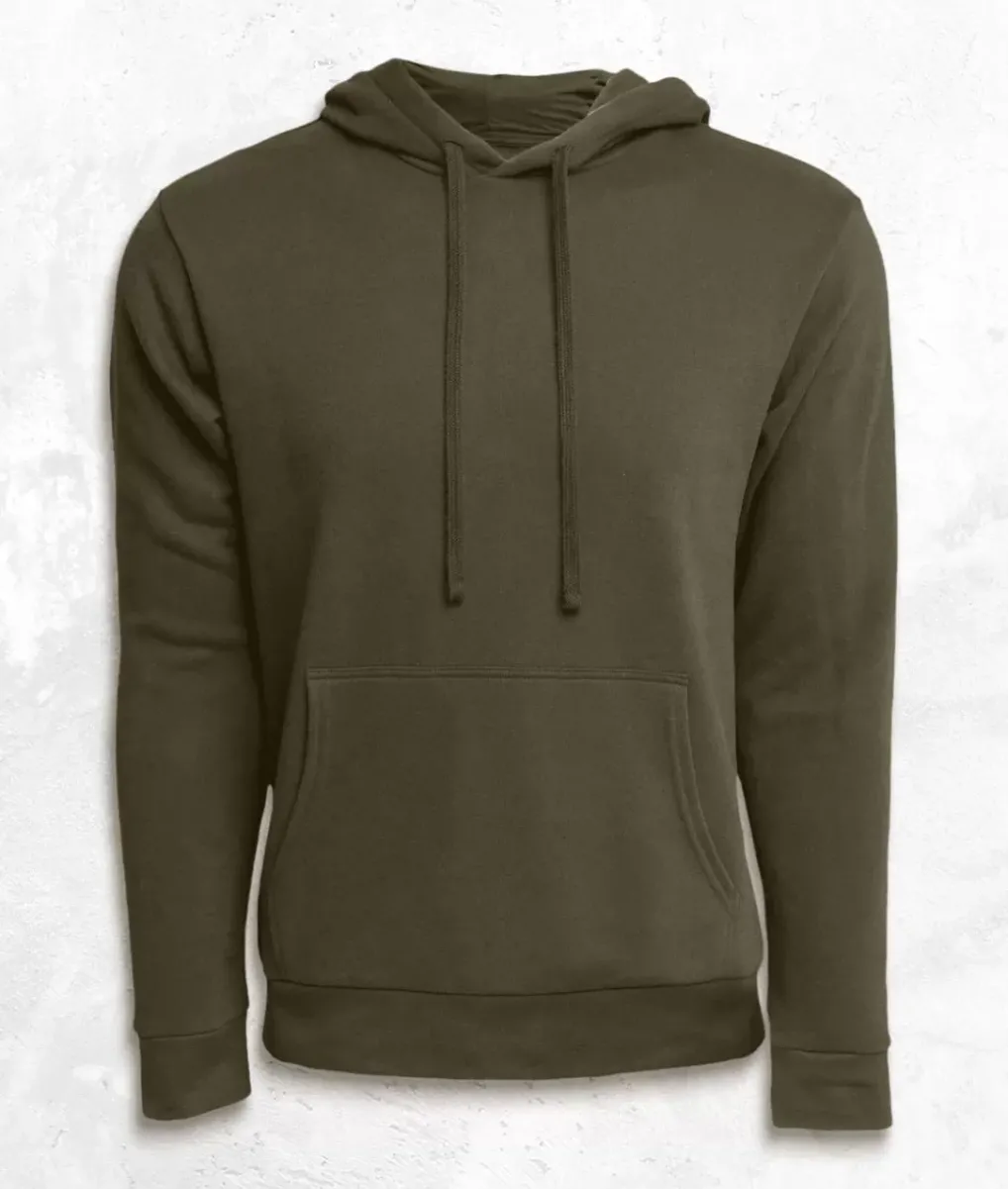 New Nayked Apparel Women'S Ridiculously Soft Sueded French Terry Pullover Hoodie