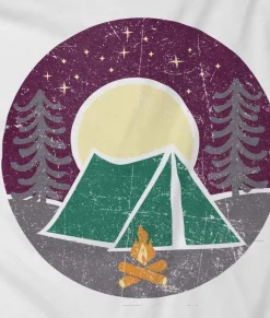 Discount Nayked Apparel Women'S Ridiculously Soft Graphic Tee | Campfire