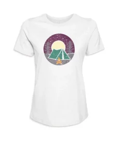Discount Nayked Apparel Women'S Ridiculously Soft Graphic Tee | Campfire