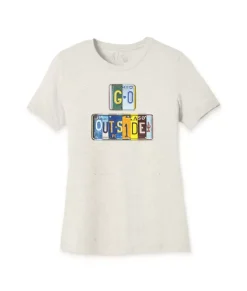 Clearance Nayked Apparel Women'S Ridiculously Soft Lightweight Graphic Tee | Go Outside