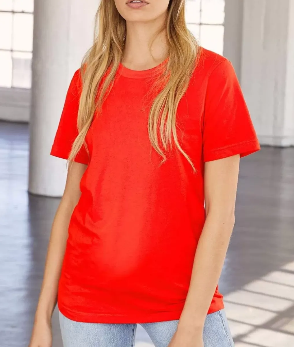 Hot Nayked Apparel Women'S Ridiculously Soft Relaxed Fit 100% Cotton T-Shirt | Classic