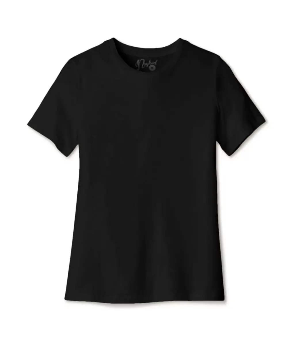 Hot Nayked Apparel Women'S Ridiculously Soft Relaxed Fit 100% Cotton T-Shirt | Classic