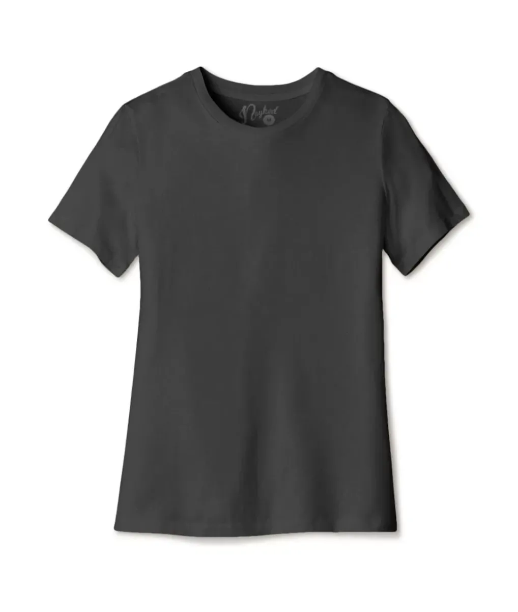 Hot Nayked Apparel Women'S Ridiculously Soft Relaxed Fit 100% Cotton T-Shirt | Classic