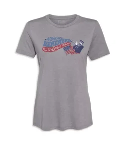 Sale Nayked Apparel Women'S Ridiculously Soft Lightweight Graphic Tee | Honor & Remember