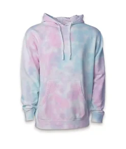 Hot Nayked Apparel Women'S Ridiculously Soft Tie Dye Hooded Sweatshirt