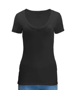 Hot Nayked Apparel Women'S Ridiculously Soft Midweight V-Neck T-Shirt