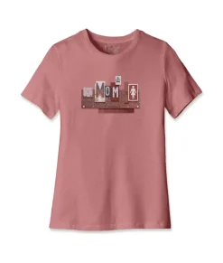Clearance Nayked Apparel Women'S Ridiculously Soft Midweight Graphic Tee | License Plate Art: Mom