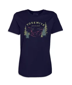 Clearance Nayked Apparel Women'S Ridiculously Soft Graphic Tee | Yosemite National Park