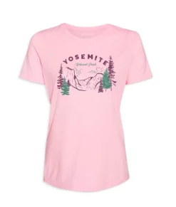 Clearance Nayked Apparel Women'S Ridiculously Soft Graphic Tee | Yosemite National Park