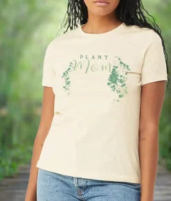 Outlet Nayked Apparel Women'S Ridiculously Soft Lightweight Graphic Tee | Plant Mom