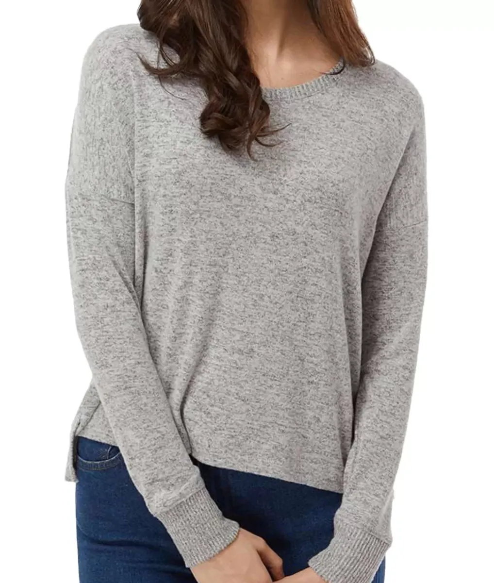 Fashion Nayked Apparel Women'S Ridiculously Soft Cuddle Fleece Boxy Pullover