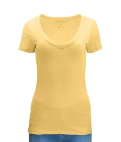 Clearance Nayked Apparel Women'S Ridiculously Soft Midweight V-Neck T-Shirt