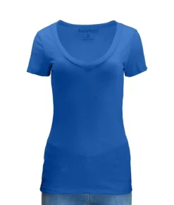Clearance Nayked Apparel Women'S Ridiculously Soft Midweight V-Neck T-Shirt