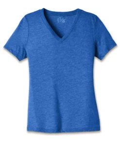 Hot Nayked Apparel Women'S Ridiculously Soft Relaxed Fit Lightweight V-Neck T-Shirt