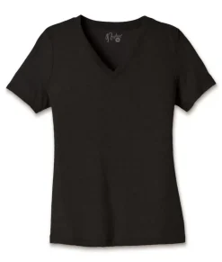 Hot Nayked Apparel Women'S Ridiculously Soft Relaxed Fit Lightweight V-Neck T-Shirt