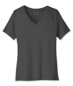 Clearance Nayked Apparel Women'S Ridiculously Soft Relaxed Fit 100% Cotton V-Neck T-Shirt