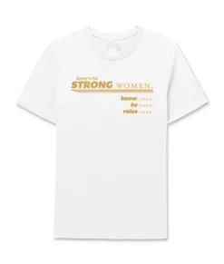 Clearance Nayked Apparel Women'S Ridiculously Soft Go-To Graphic Tee | Here'S To Strong Women