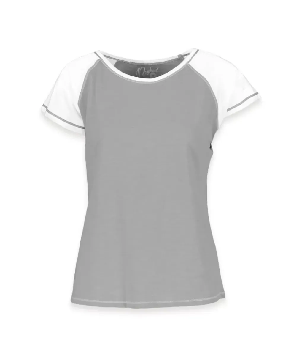 Outlet Nayked Apparel Women'S Ridiculously Soft Raglan Tee