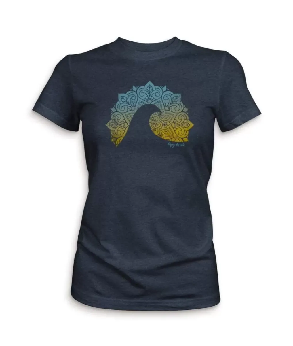 Outlet Nayked Apparel Women'S Ridiculously Soft Midweight Graphic Tee | Enjoy The Ride