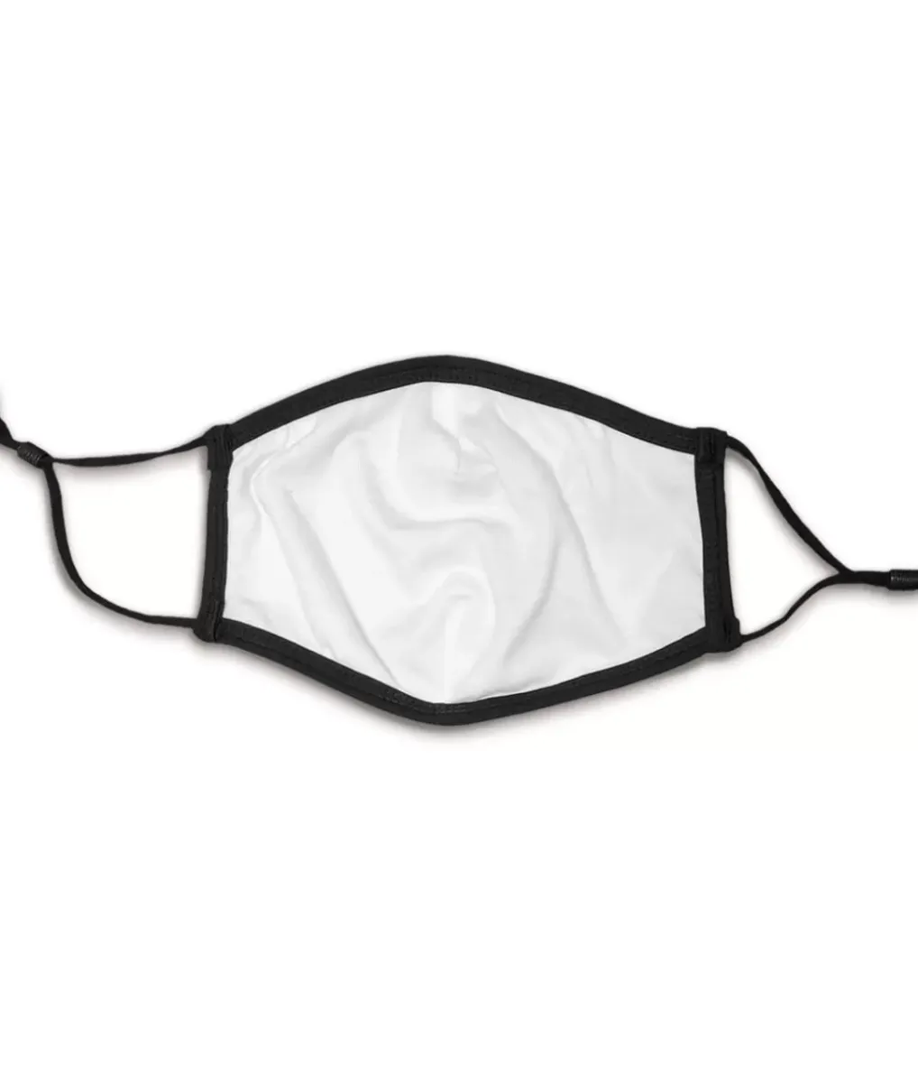 New Nayked Apparel Women'S Ridiculously Soft Bandana Print 2-Layer Face Mask With Adjustable Ear Loops Navy