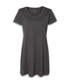 Sale Nayked Apparel Women'S Ridiculously Soft V-Neck T-Shirt Dress