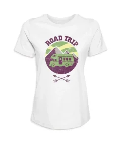New Nayked Apparel Women'S Ridiculously Soft Graphic Tee | Road Trip