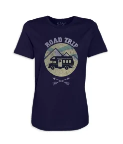 New Nayked Apparel Women'S Ridiculously Soft Graphic Tee | Road Trip