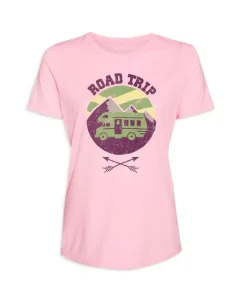 New Nayked Apparel Women'S Ridiculously Soft Graphic Tee | Road Trip