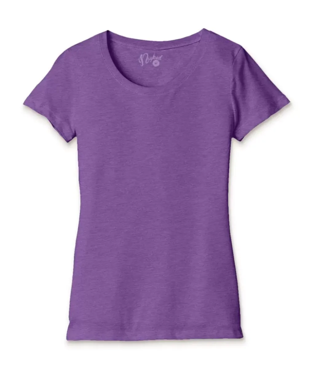 Discount Nayked Apparel Women'S Ridiculously Soft Lightweight Scoop-Neck T-Shirt