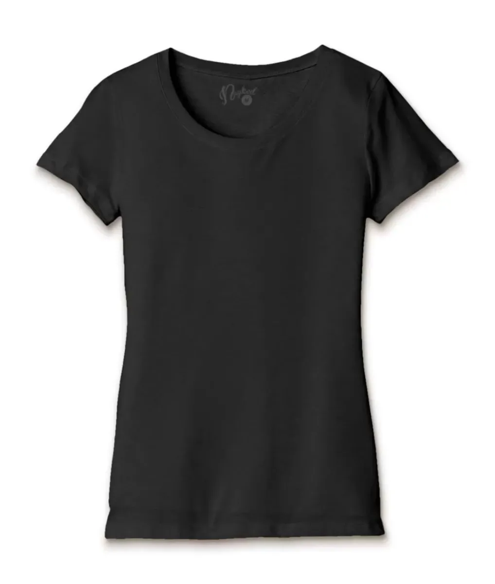 Discount Nayked Apparel Women'S Ridiculously Soft Lightweight Scoop-Neck T-Shirt