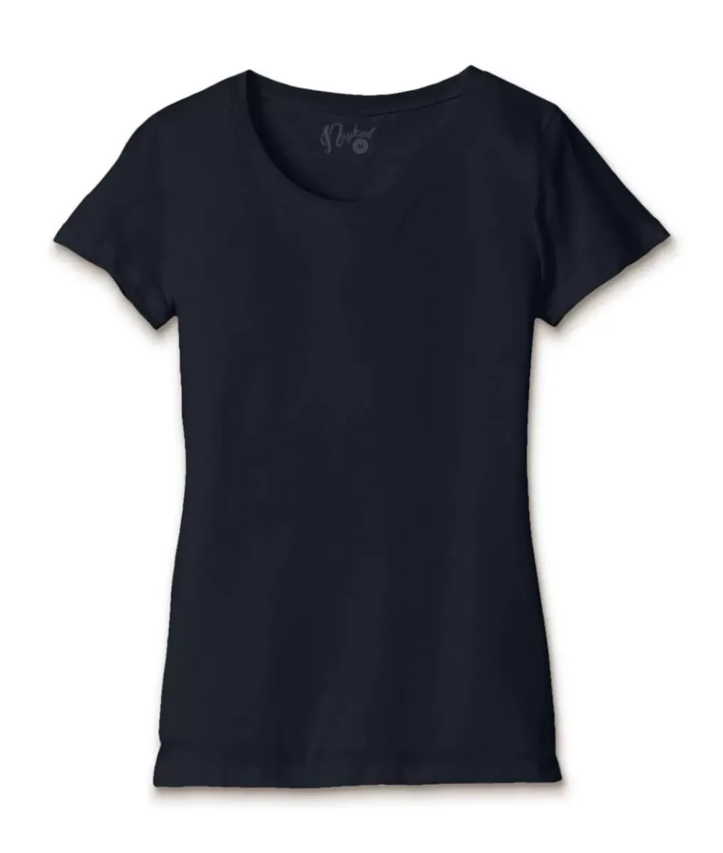 Discount Nayked Apparel Women'S Ridiculously Soft Lightweight Scoop-Neck T-Shirt