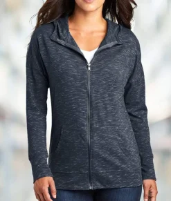 Discount Nayked Apparel Women'S Ridiculously Soft Lightweight Full-Zip Hoodie