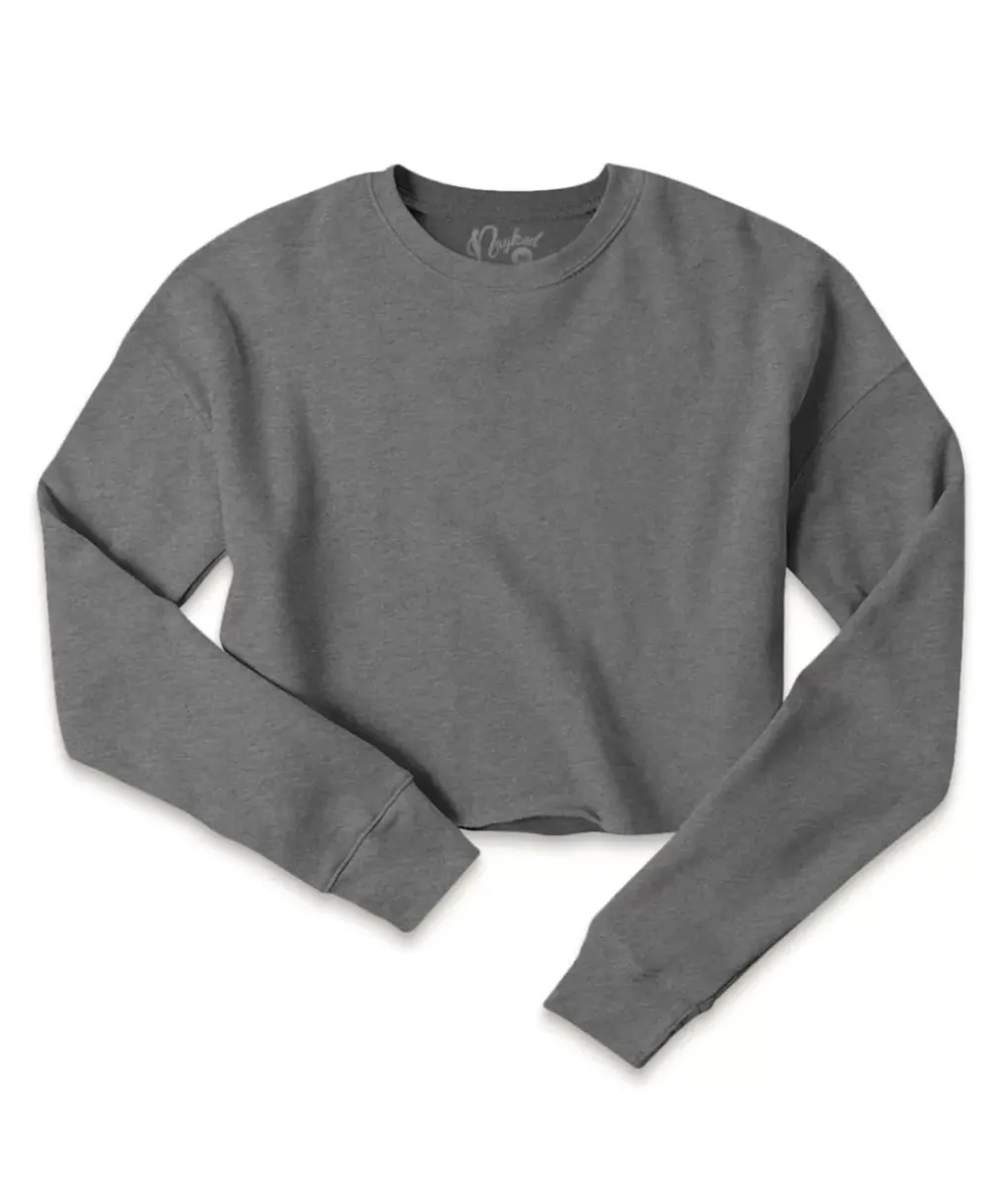 Discount Nayked Apparel Women'S Ridiculously Soft Cropped Sweatshirt